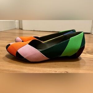 United Nude Multicolor Geometric Flats Women’s Size 8
